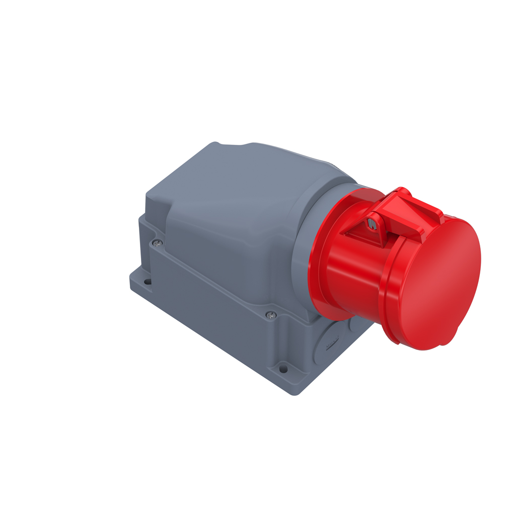CEE Norm 5/16A 90o Eğik Duvar Priz - BC1-1505-2535