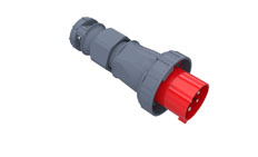 CEE Norm 4/125A Düz Fiş (IP 67) - BC1-6504-7011