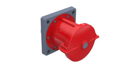 CEE Norm 4/125A Makine Priz (IP 67) - BC1-6504-7413