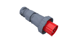 CEE Norm 5/125A Düz Fiş - BC1-6505-7011
